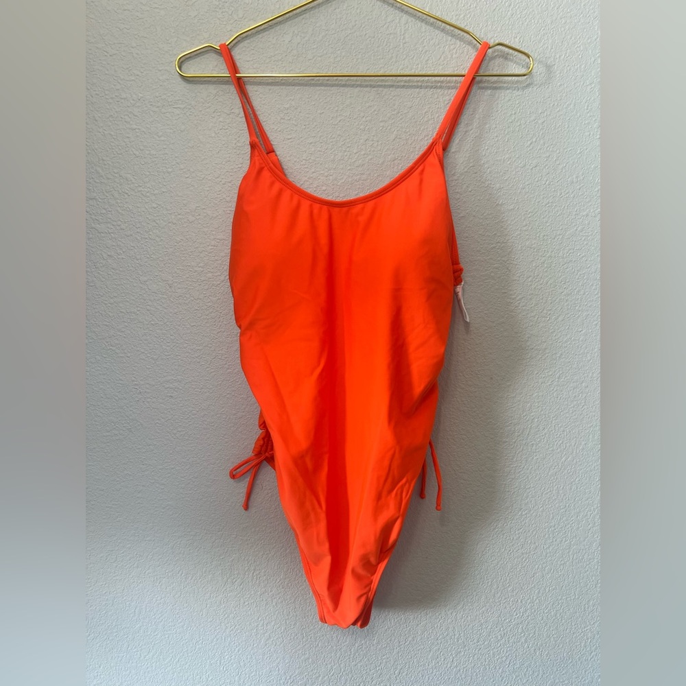 NEW Women's Tummy Control One Piece Swimsuits Ruched Drawstring XL & 2XL